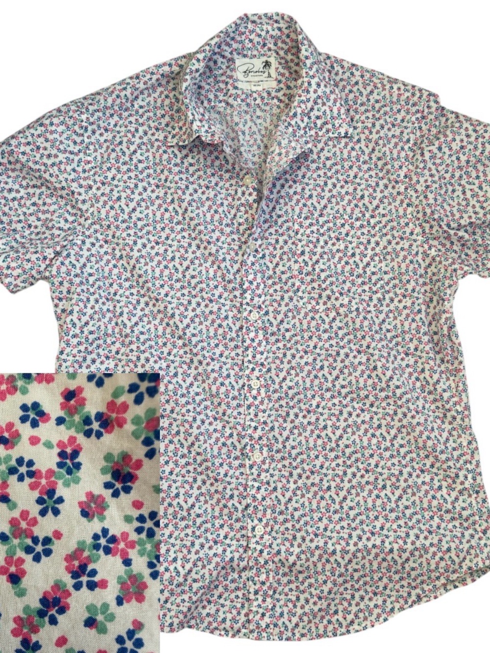 Bonobos Cotton Floral Button-Up Shirt